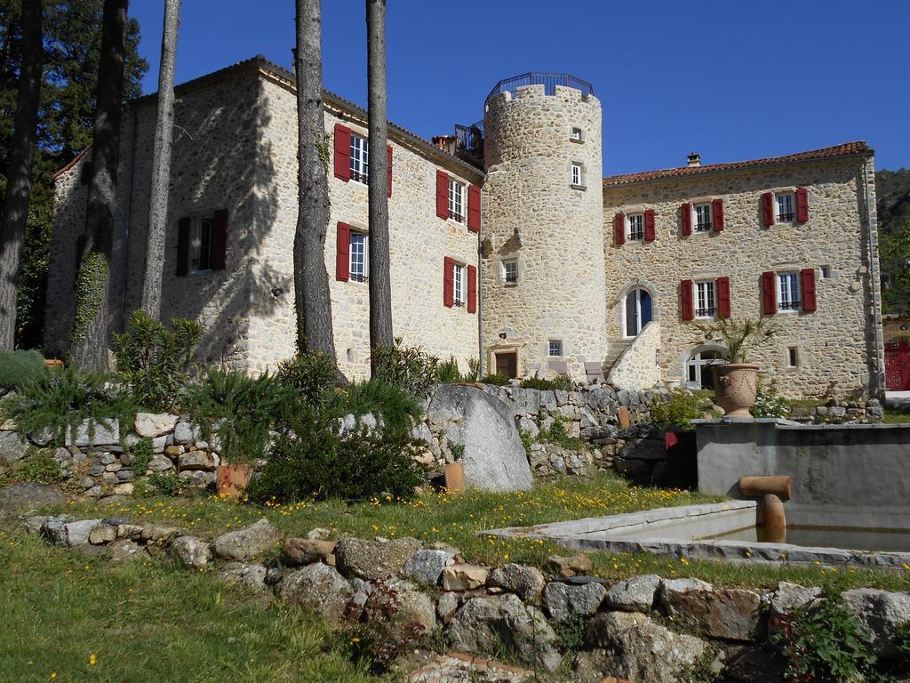 Chateau De La Rode Aumessas Exterior foto